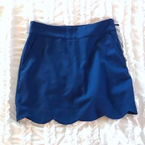Vineyard Vines Scallop Blue Golf Skort 00